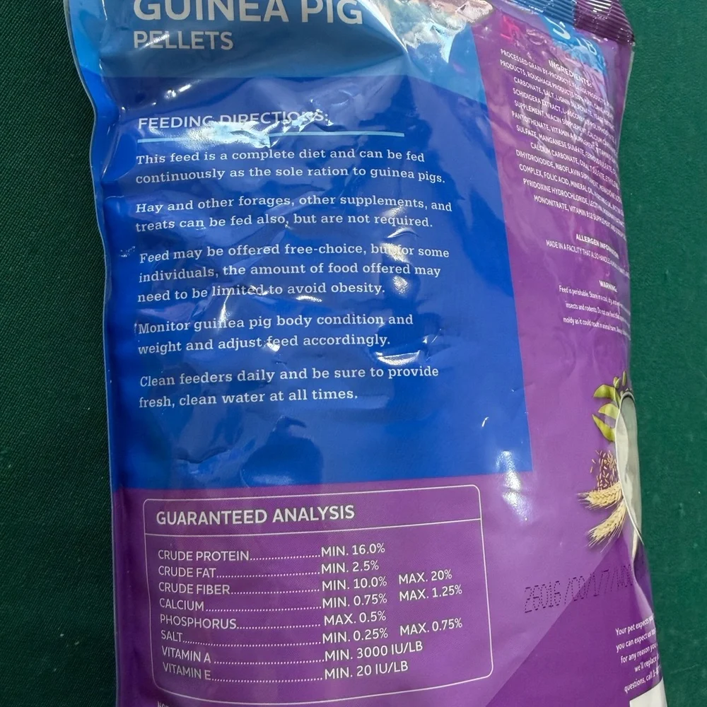 Vibrant Life Guinea Pig Pellets